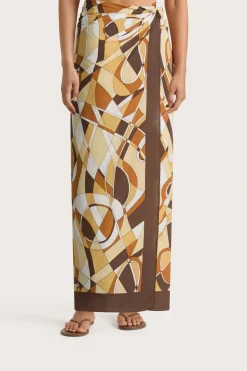 Abaya Pareo Sassari Print