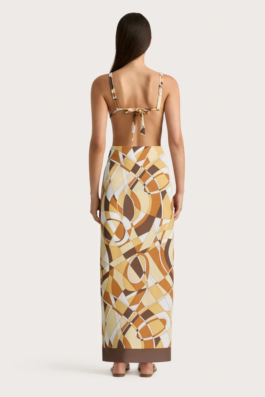 Abaya Pareo Sassari Print