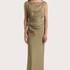 Adelia Maxi Dress Khaki