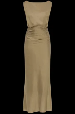 Adelia Maxi Dress Khaki