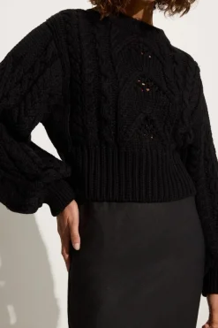 Alanna Knit Jumper Black - Final Sale