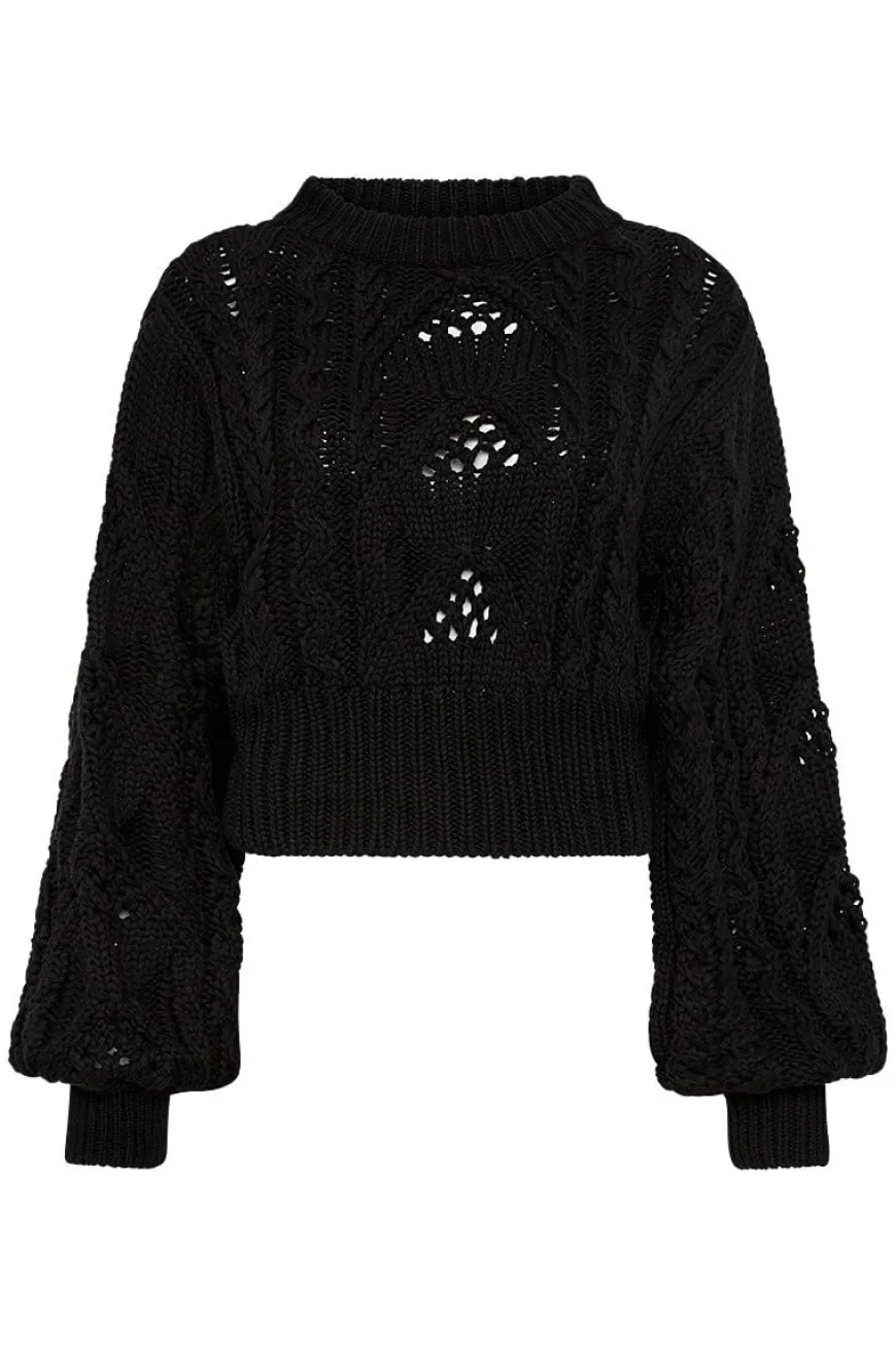 Alanna Knit Jumper Black - Final Sale