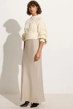 Alanna Knit Jumper Off White - Final Sale