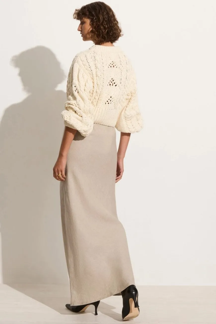 Alanna Knit Jumper Off White - Final Sale