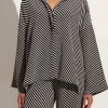 Amici Shirt Toscano Stripe Black