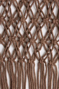 Amália Macrame Tunic Mocha - Final Sale
