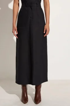 Amreli Maxi Skirt Black - Final Sale