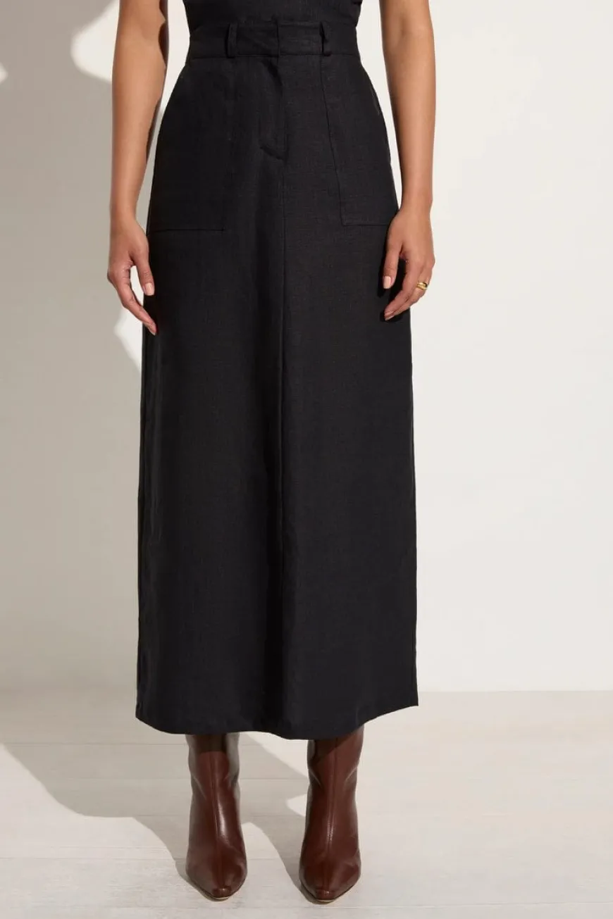 Amreli Maxi Skirt Black - Final Sale