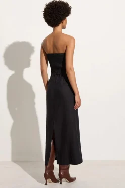Amreli Maxi Skirt Black - Final Sale