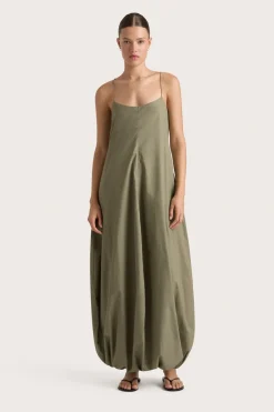 Anais Maxi Dress Khaki