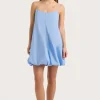Anais Mini Dress Mid Blue