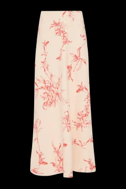 Antibes Maxi Skirt Leilani Vermilion