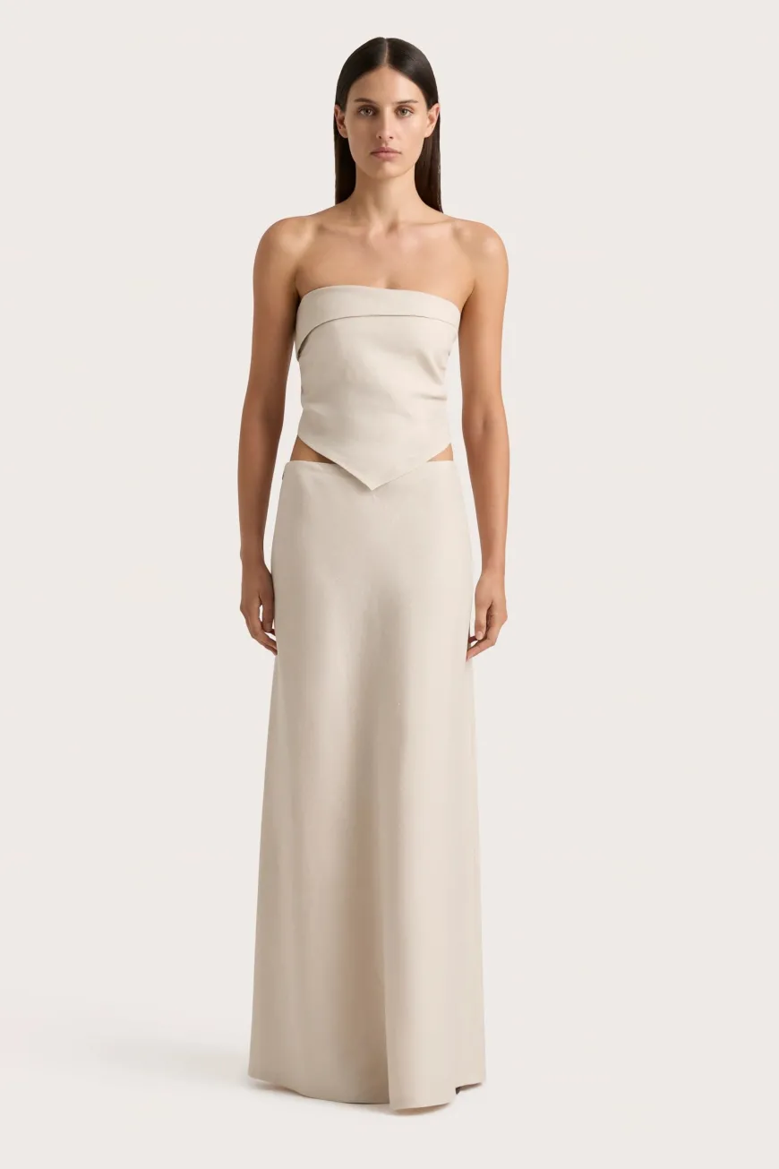 Antibes Maxi Skirt Sand