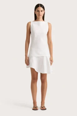 Antibes Mini Skirt White