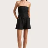 Antibes Strapless Top Black