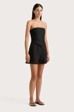 Antibes Strapless Top Black