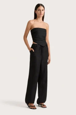 Antibes Strapless Top Black