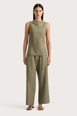 Antibes Top Khaki