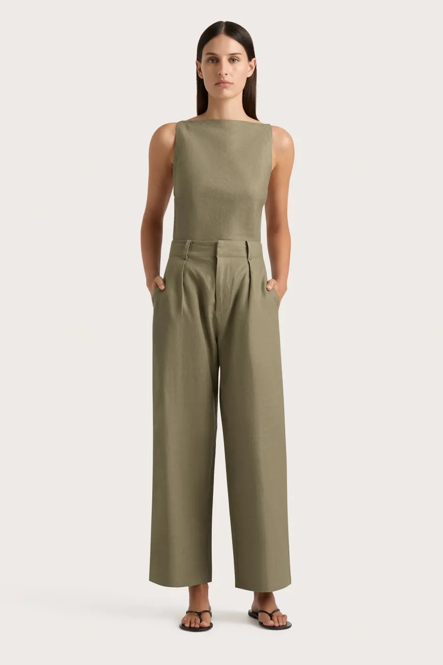 Antibes Top Khaki