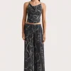 Aurelie Top Calla Charred Navy