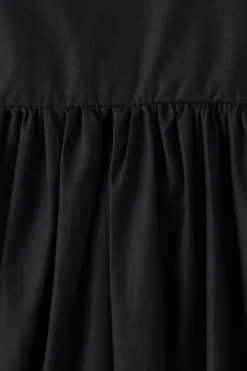 Auve Midi Dress Black
