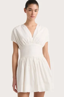 Auve Mini Dress White