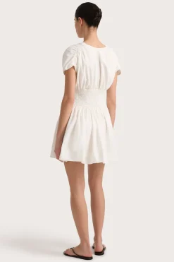 Auve Mini Dress White