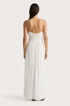 Baia Maxi Dress White