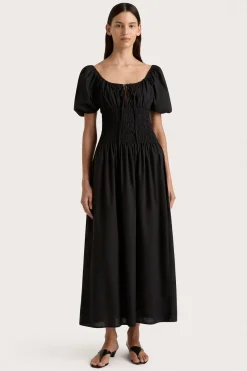 Beatrice Midi Dress Black