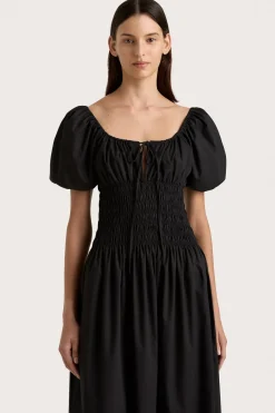 Beatrice Midi Dress Black