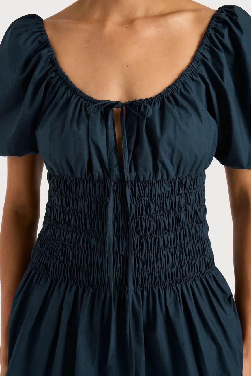 Beatrice Mini Dress Navy