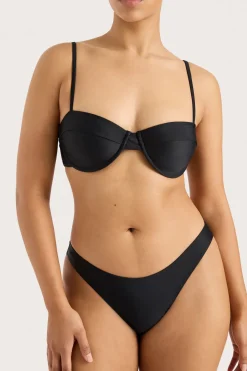 Bebe Bikini Bottom Black