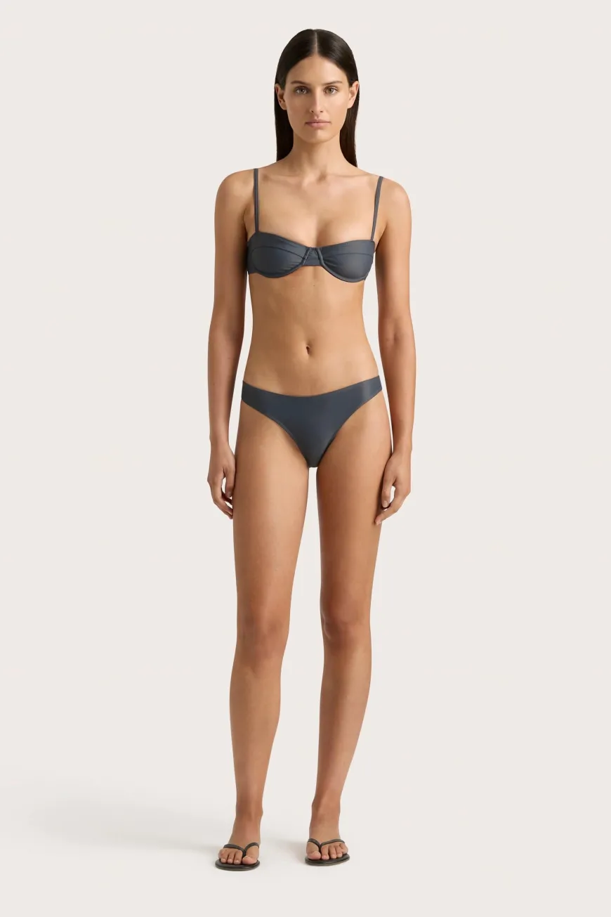 Bebe Bikini Bottom Charred Navy