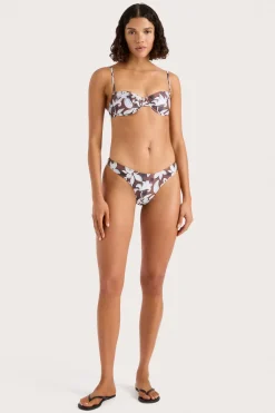Bebe Bikini Bottom Plumeria