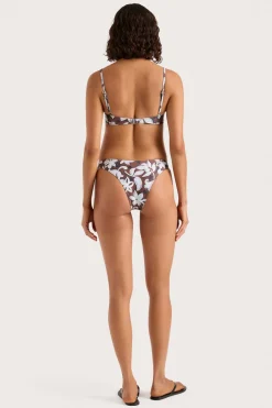 Bebe Bikini Bottom Plumeria