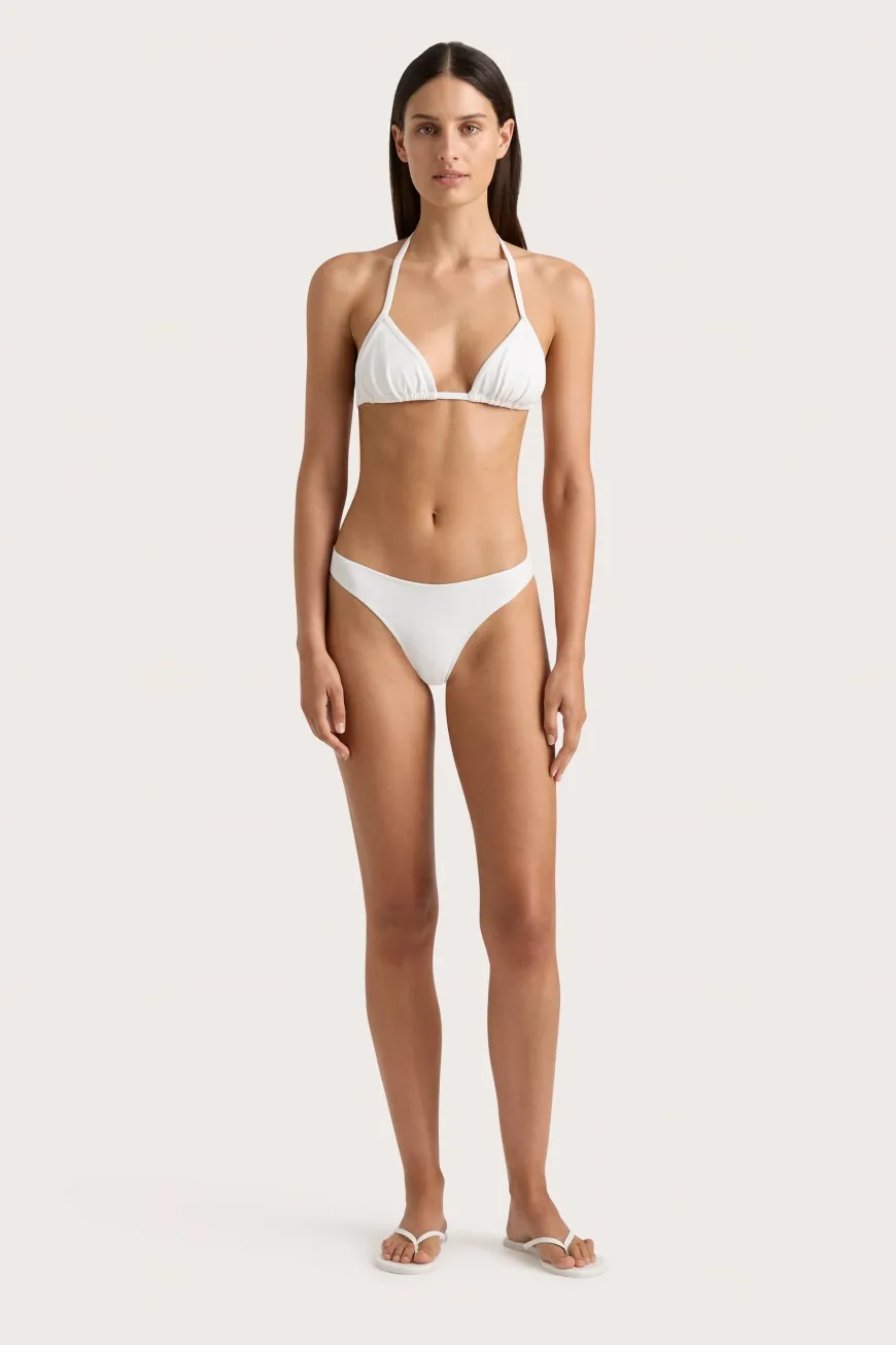 Bebe Bikini Bottom White