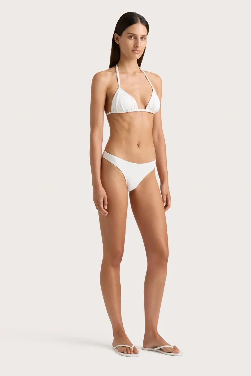 Bebe Bikini Bottom White