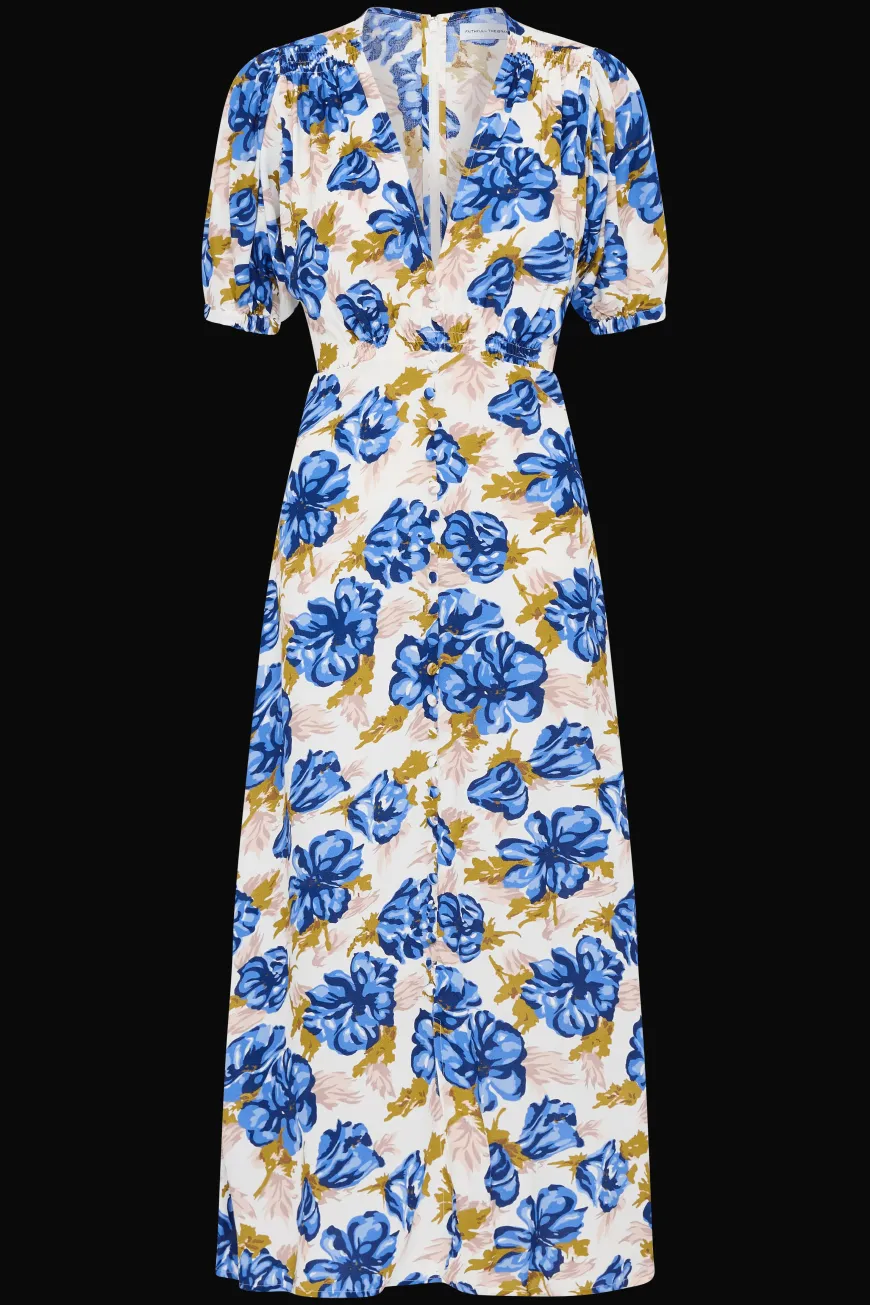 Bellavista Midi Dress Isadora Floral Navy - Final Sale