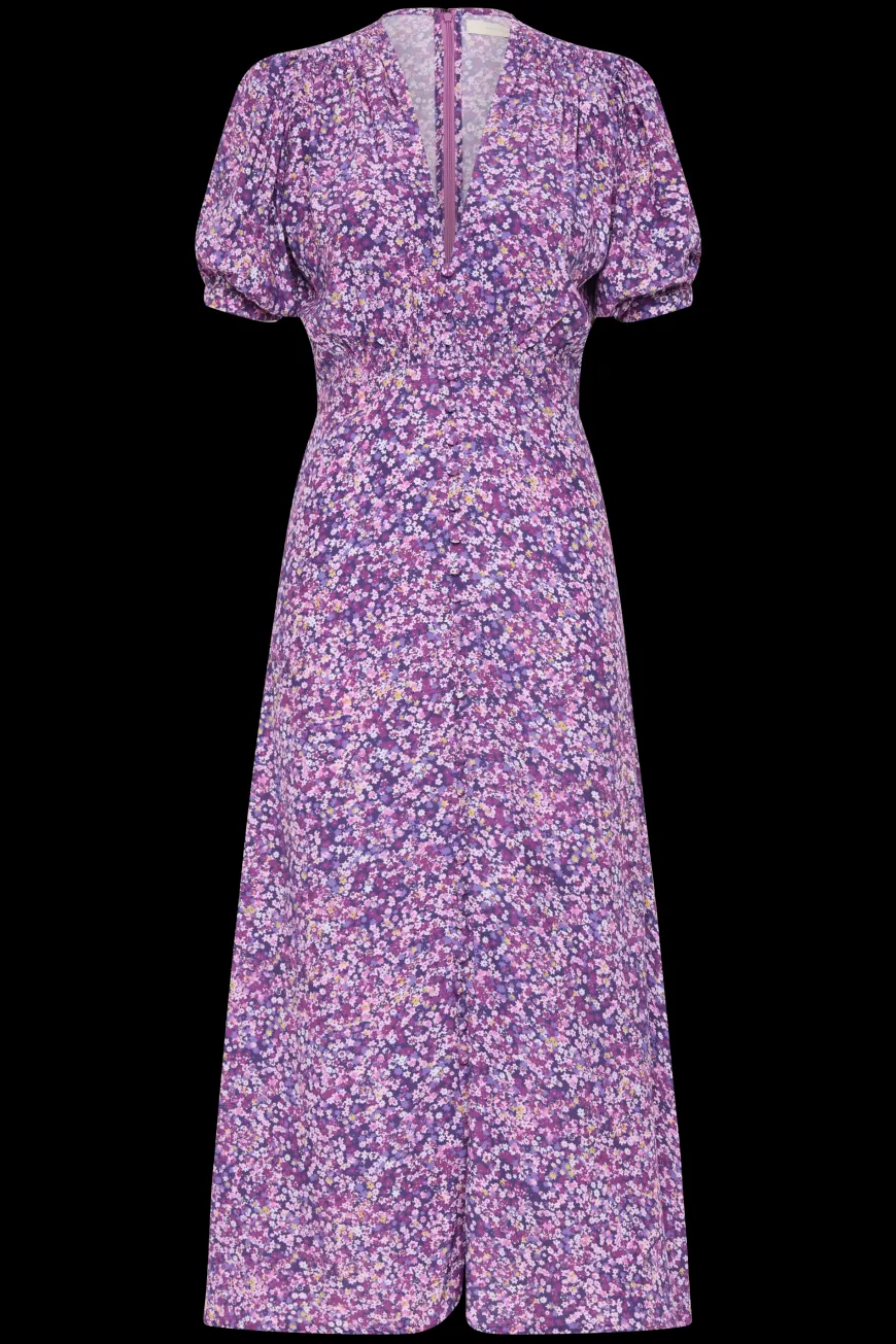 Bellavista Midi Dress Meander Micro Purple