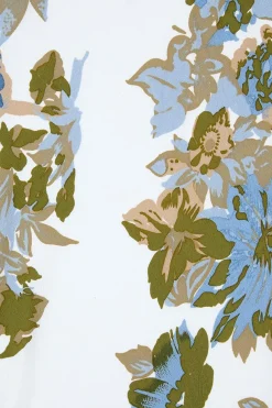 Benedita Midi Dress Escala Floral Ivory - Final Sale