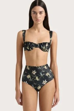 Bianca Bikini Bottom Daffodil Print