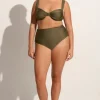 Bianca Bikini Bottoms Khaki - Final Sale