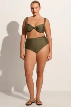 Bianca Bikini Bottoms Khaki - Final Sale