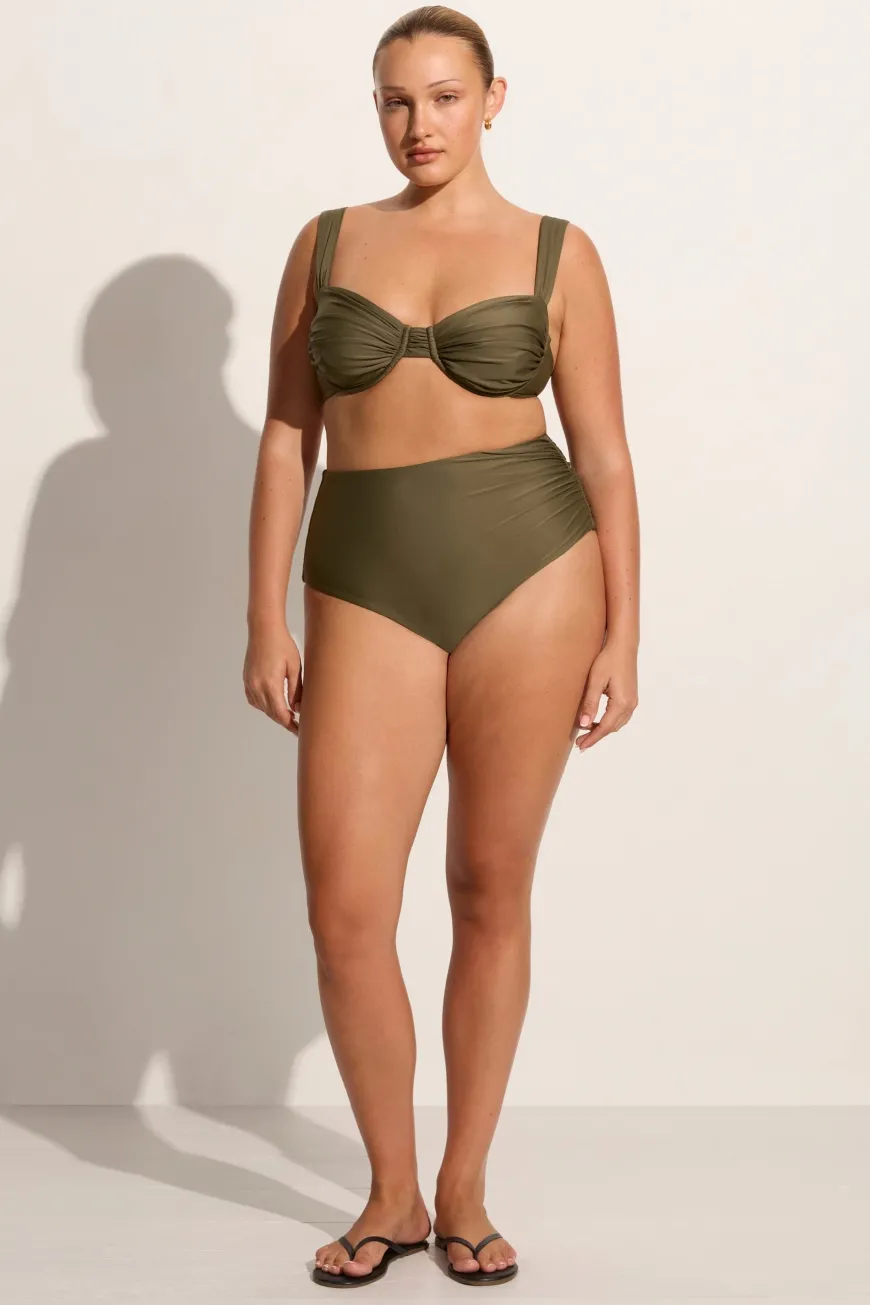 Bianca Bikini Bottoms Khaki - Final Sale