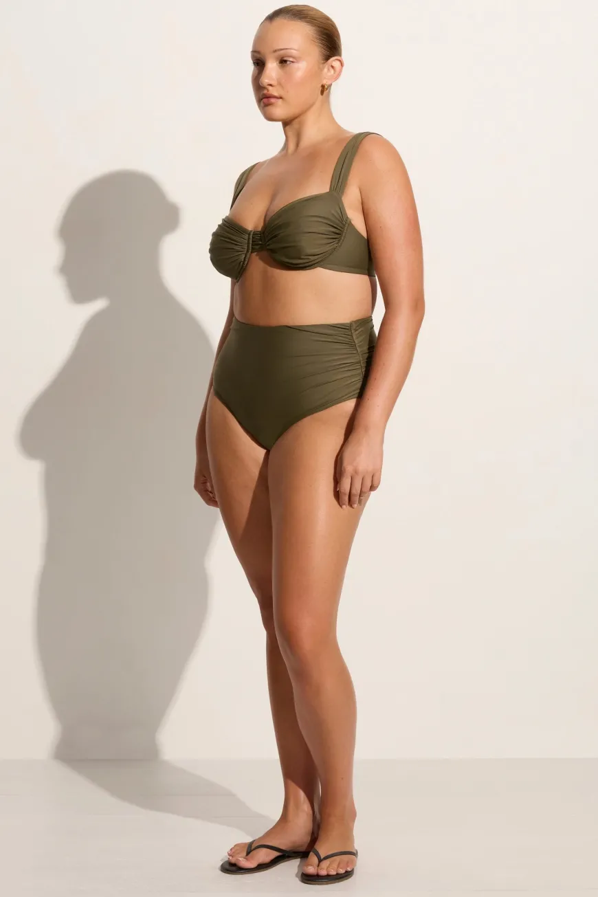 Bianca Bikini Bottoms Khaki - Final Sale