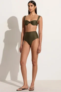 Bianca Bikini Bottoms Khaki - Final Sale