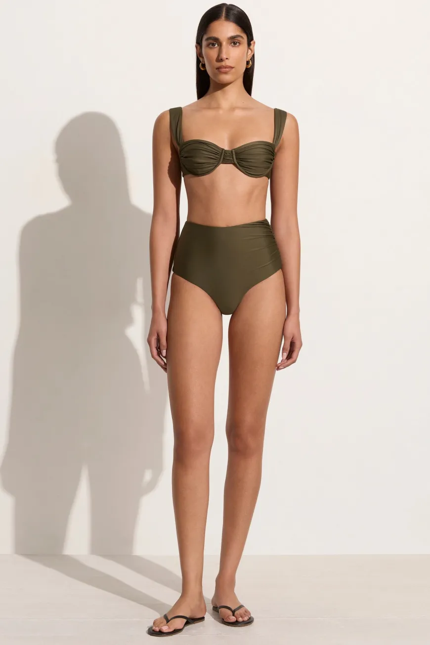Bianca Bikini Bottoms Khaki - Final Sale