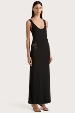Biarritz Tank Maxi Dress Black