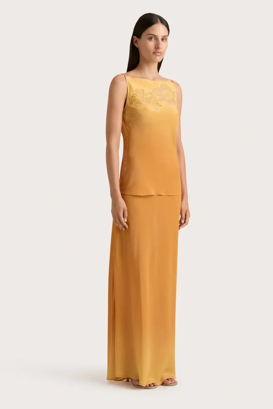 Biarritz Top Terracotta Ombre