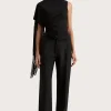 Bijou Asymmetric Top Black